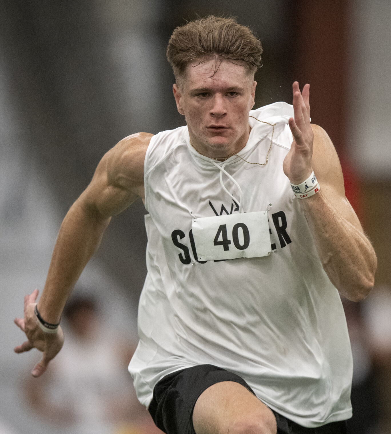 Steve Warren football camp, 7.25